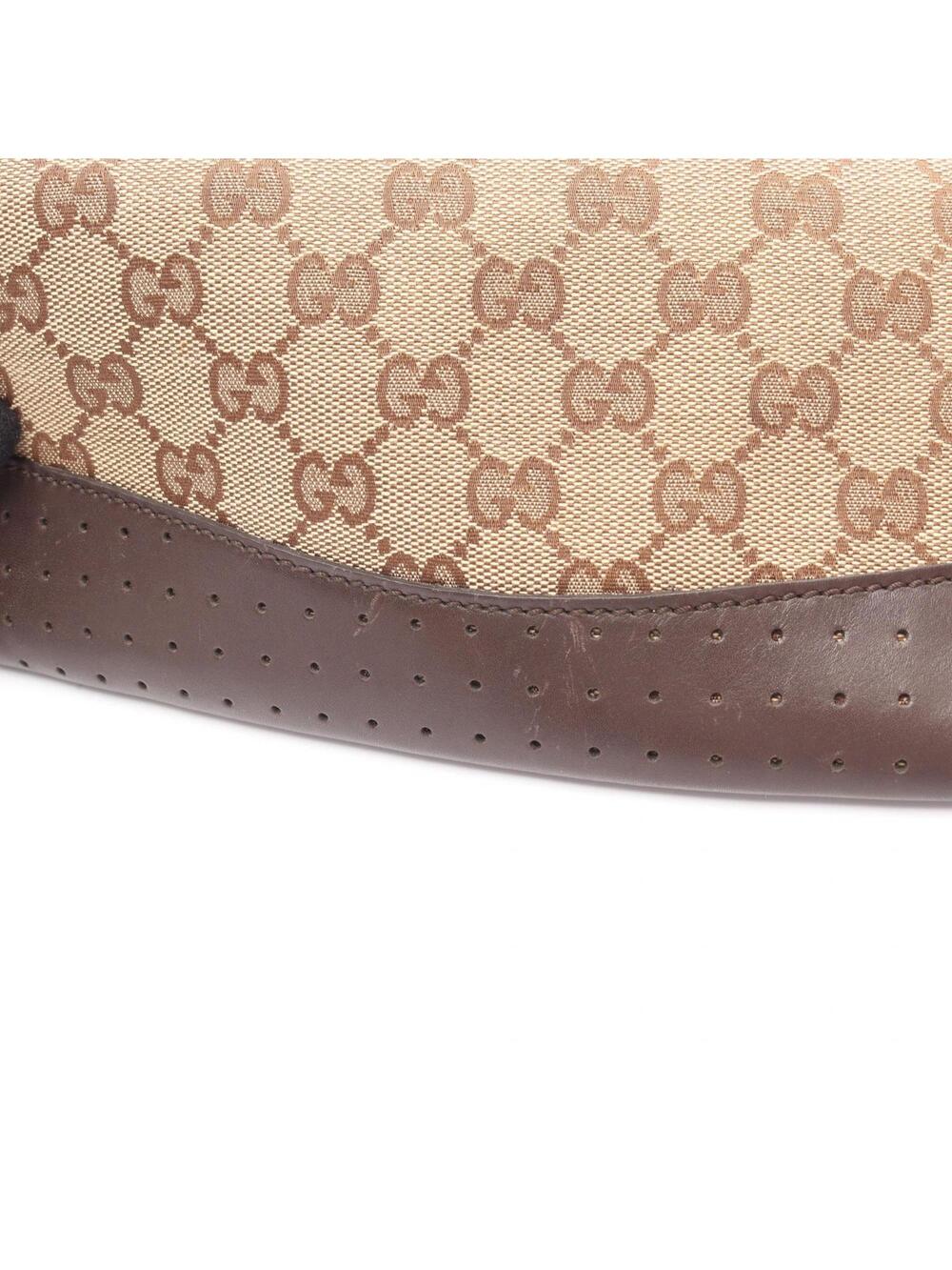 Gucci Zip Messenger Bag Gg Canvas With #255559G67B - Picture 9 of 9